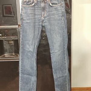 Old Navy Women's Straight-Leg Blue Jeans